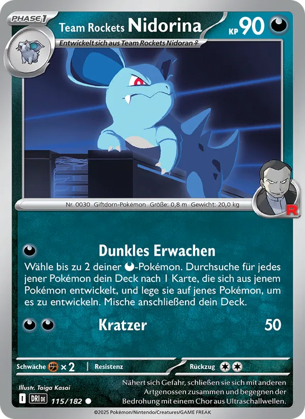 Team Rockets Nidorina (Ewige Rivalen #115/182)