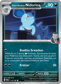 Team Rockets Nidorina (Ewige Rivalen #115/182)