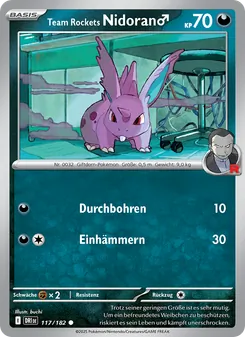 Team Rockets Nidoran♂ (Ewige Rivalen #117/182)