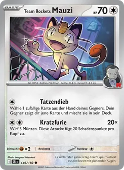 Team Rockets Mauzi (Ewige Rivalen #149/182)