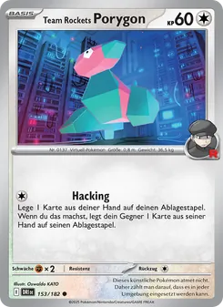 Team Rockets Porygon (Ewige Rivalen #153/182)