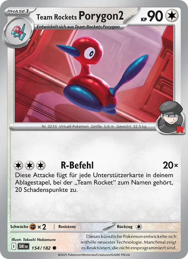 Team Rockets Porygon2 (Ewige Rivalen #154/182)