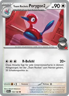 Team Rockets Porygon2 (Ewige Rivalen #154/182)
