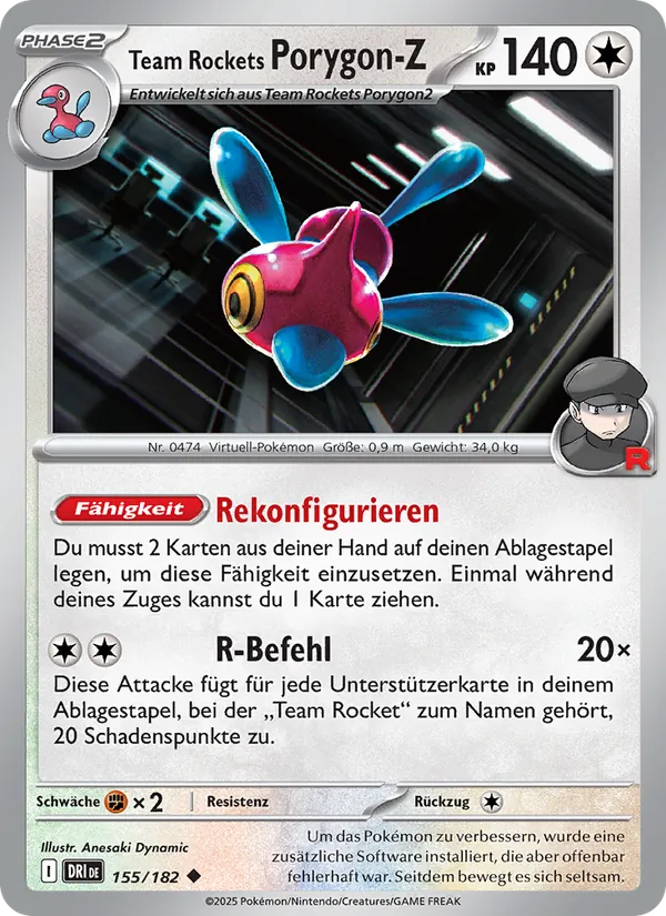 Team Rockets Porygon-Z (Ewige Rivalen #155/182)