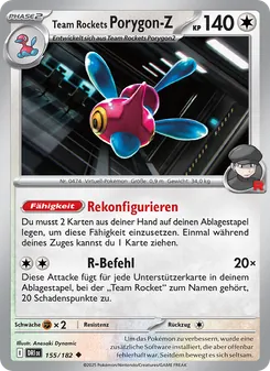 Team Rockets Porygon-Z (Ewige Rivalen #155/182)