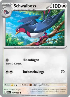 Schwalboss (Ewige Rivalen #157/182)