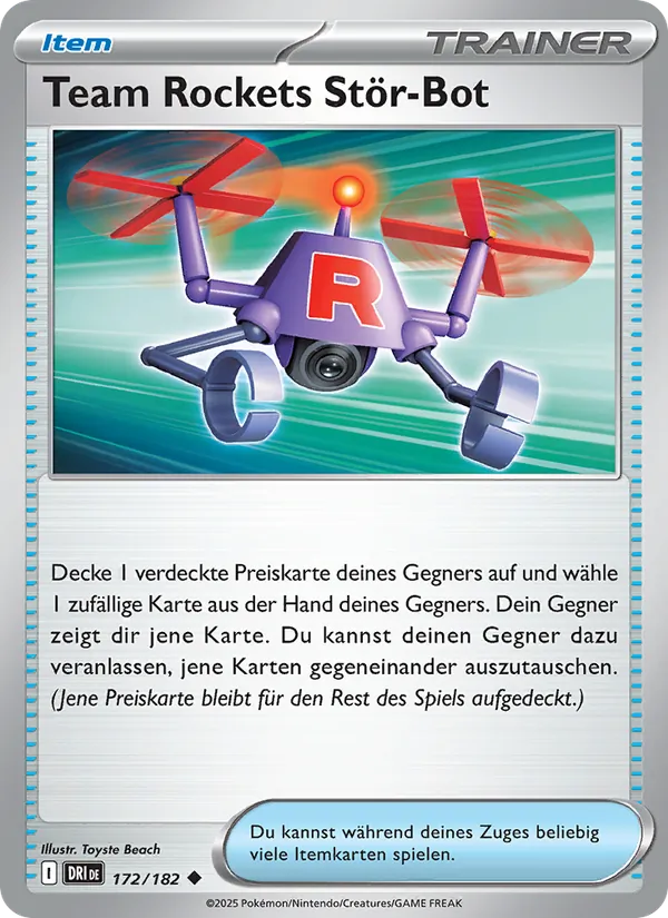 Team Rockets Stör-Bot (Destined Rivals #172/182)