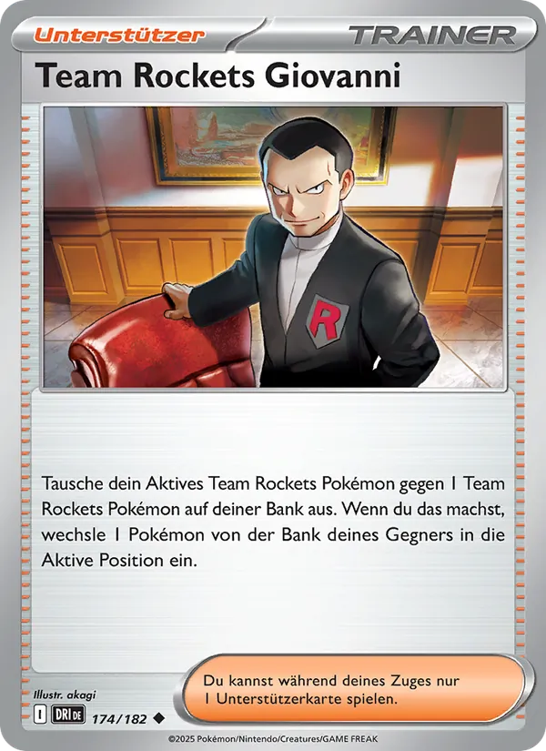 Team Rockets Giovanni (Ewige Rivalen #174/182)