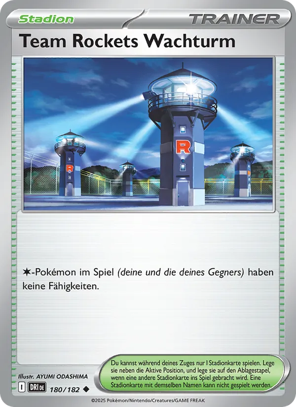 Team Rockets Wachturm (Ewige Rivalen #180/182)
