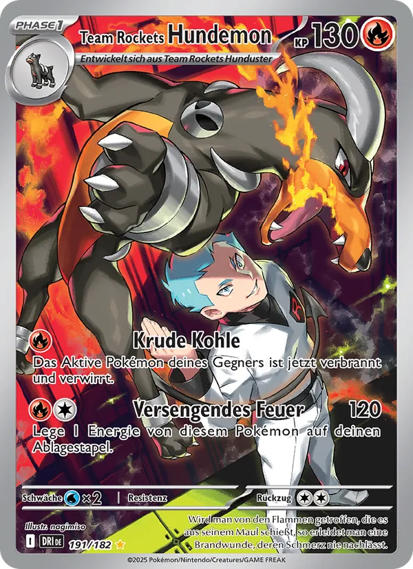 Team Rockets Hundemon (Ewige Rivalen #191/182)