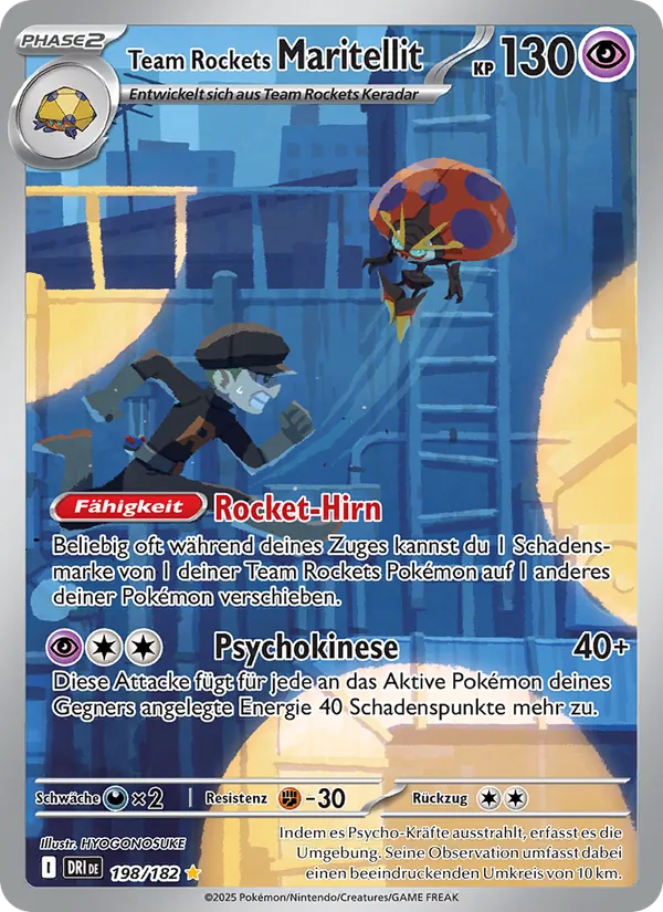 Team Rockets Maritellit (Ewige Rivalen #198/182)