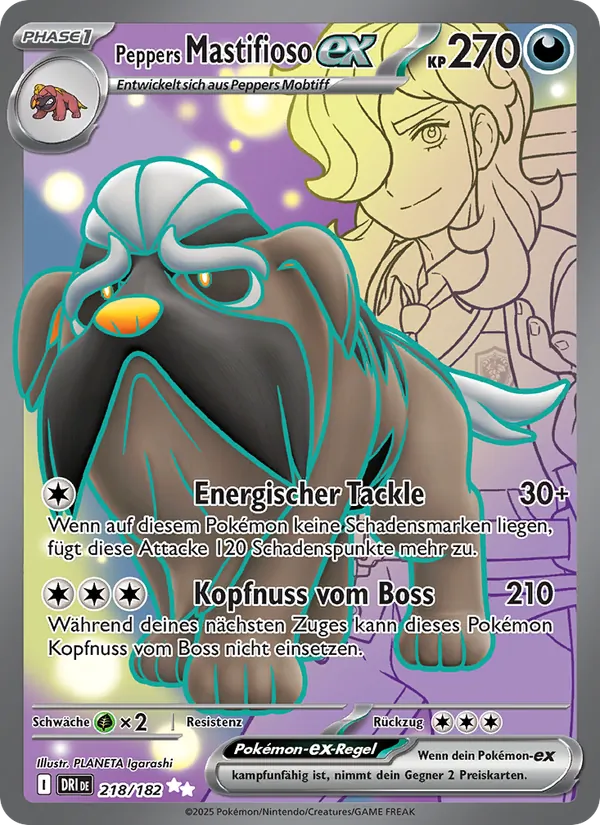 Peppers Mastifioso-ex (Ewige Rivalen #218/182)