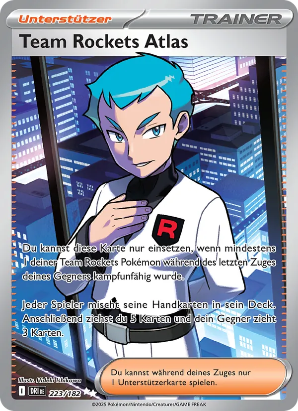 Team Rockets Atlas (Ewige Rivalen #223/182)