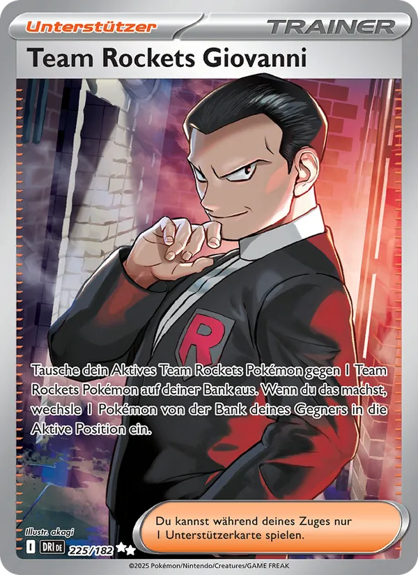 Team Rockets Giovanni (Ewige Rivalen #225/182)