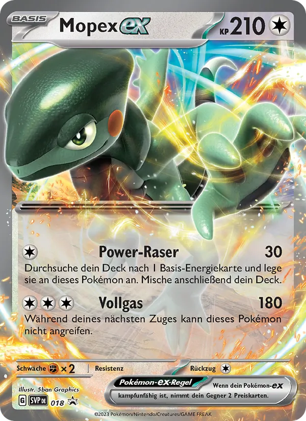 Mopex-ex (SVP Black Star Promos #018/225)