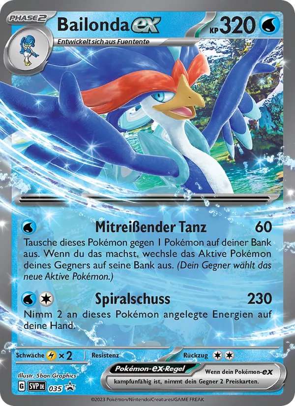 Bailonda-ex (SVP Black Star Promos #035/225)