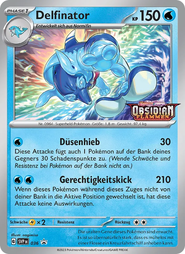 Delfinator (SVP Black Star Promos #036/225)