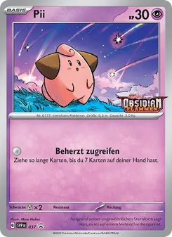 Pii (SVP Black Star Promos #037/225)
