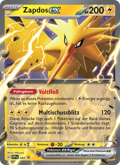Zapdos-ex (SVP Black Star Promos #049/225)