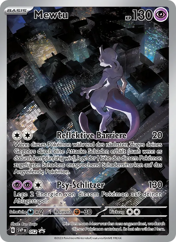 Mewtu (SVP Black Star Promos #052/225)