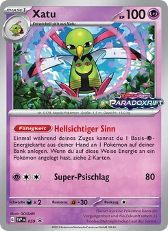 Xatu (SVP Black Star Promos #059/225)