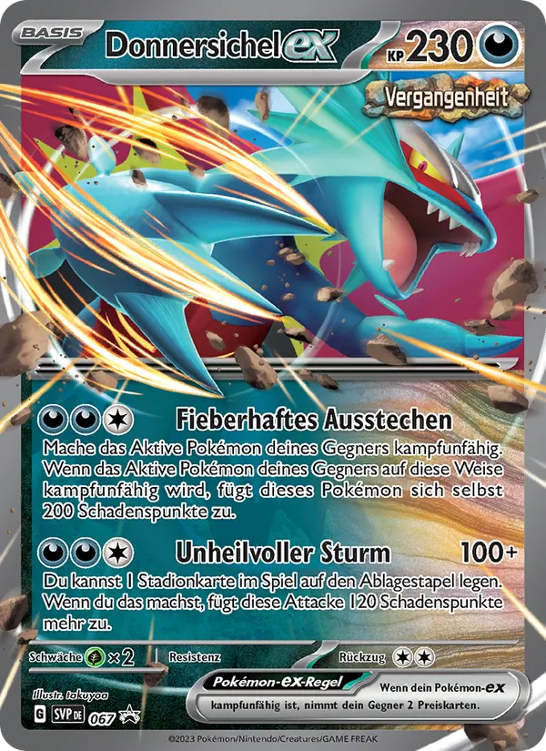 Donnersichel-ex (SVP Black Star Promos #067/225)