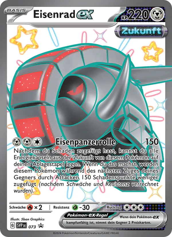 Eisenrad-ex (SVP Black Star Promos #073/225)