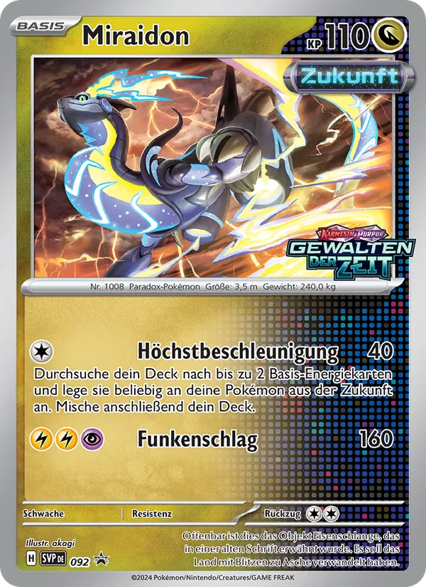 Miraidon (SVP Black Star Promos #092/225)