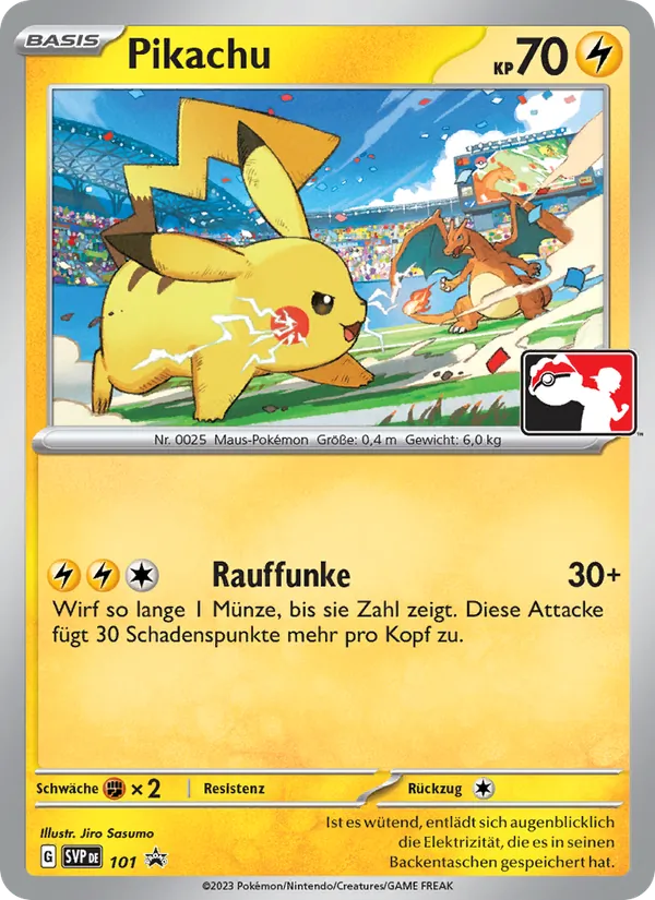 Pikachu (SVP Black Star Promos #101/225)