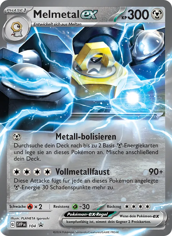 Melmetal-ex (SVP Black Star Promos #104/225)