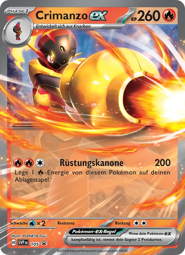 Crimanzo-ex (SVP Black Star Promos #105/225)