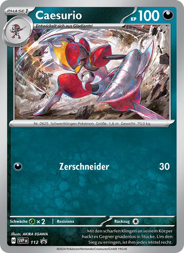 Caesurio (SVP Black Star Promos #112/225)