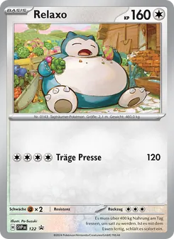 Relaxo (SVP Black Star Promos #122/225)