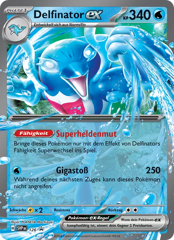 Delfinator-ex (SVP Black Star Promos #126/225)