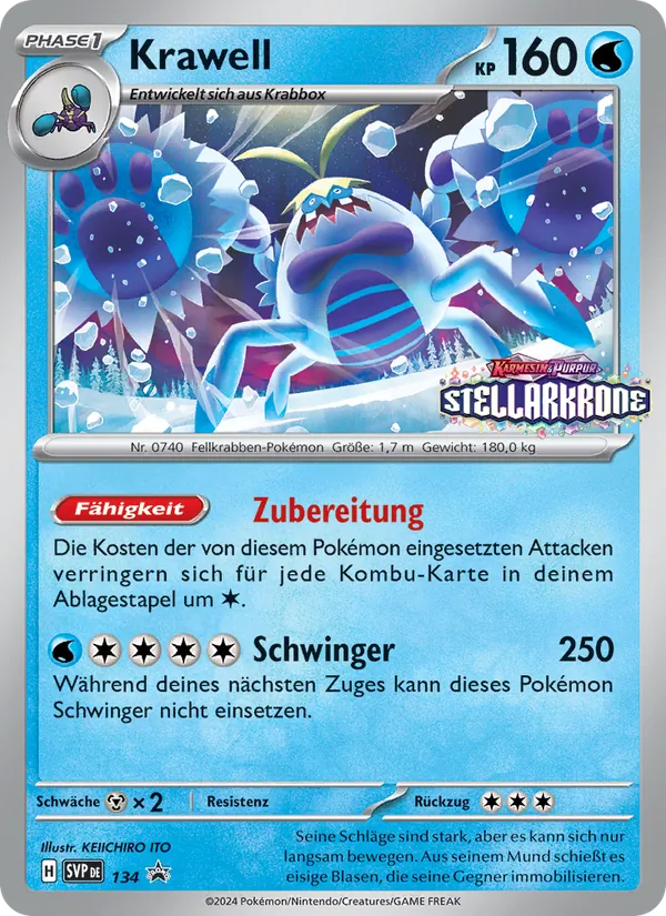 Krawell (SVP Black Star Promos #134/225)