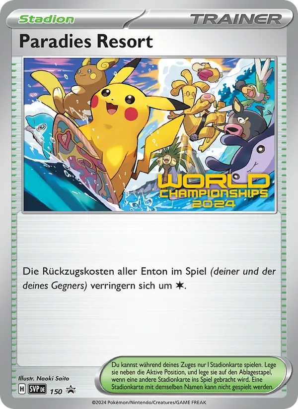 Paradies Resort (SVP Black Star Promos #150/225)