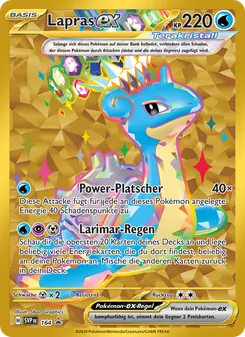 Lapras-ex (SVP Black Star Promos #164/225)