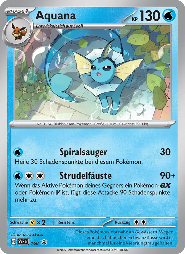 Aquana (SVP Black Star Promos #168/225)