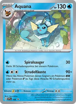 Aquana (SVP Black Star Promos #168/225)