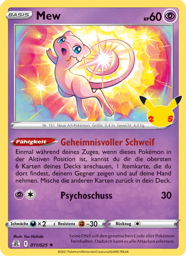 Mew (Celebrations #11/25)