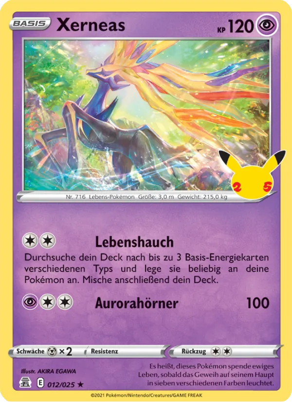 Xerneas (Celebrations #12/25)