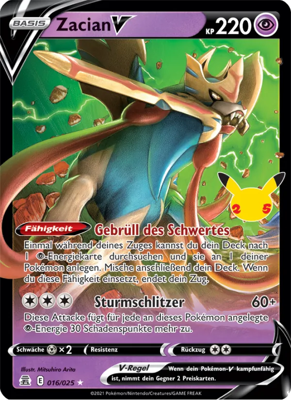 Zacian V (Celebrations #16/25)