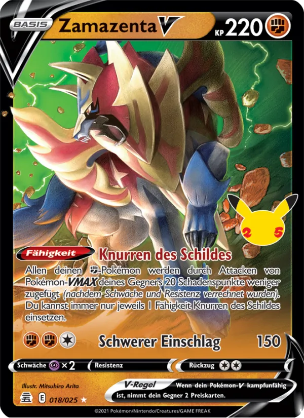 Zamazenta V (Celebrations #18/25)