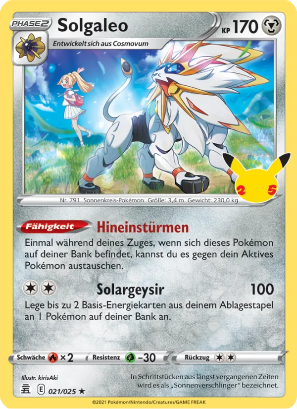 Solgaleo (Celebrations #21/25)