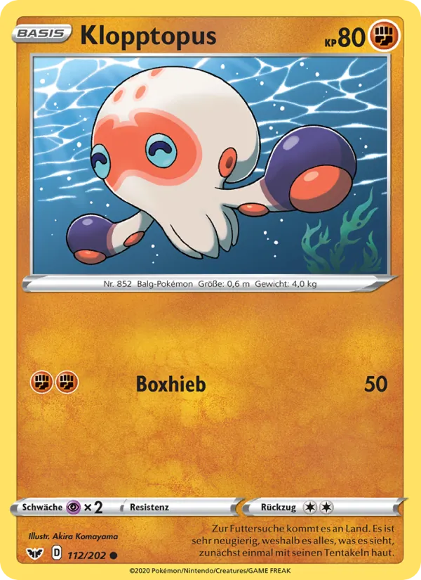 Klopptopus (Schwert & Schild #112/202)