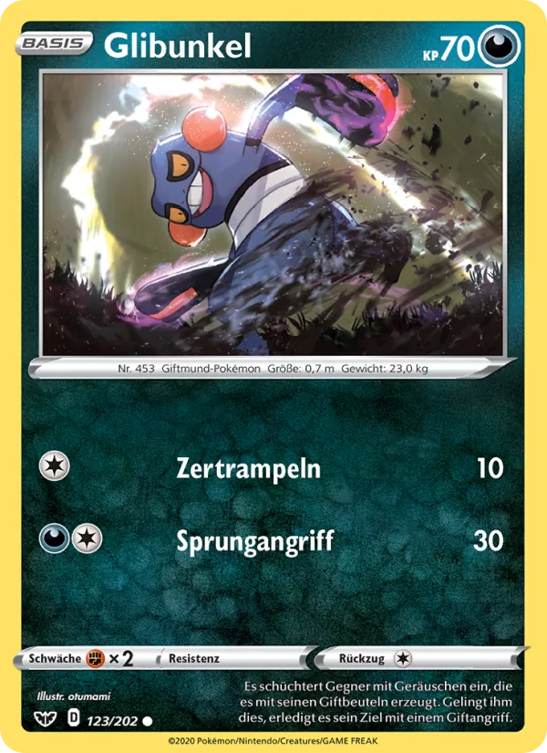 Glibunkel (Sword & Shield #123/202)