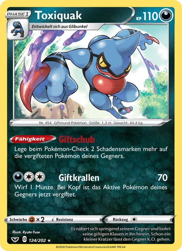 Toxiquak (Sword & Shield #124/202)