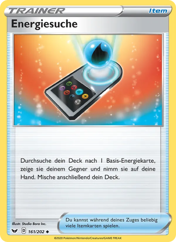 Energiesuche (Schwert & Schild #161/202)