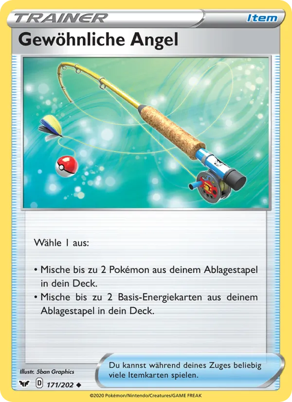 Gewöhnliche Angel (Sword & Shield #171/202)