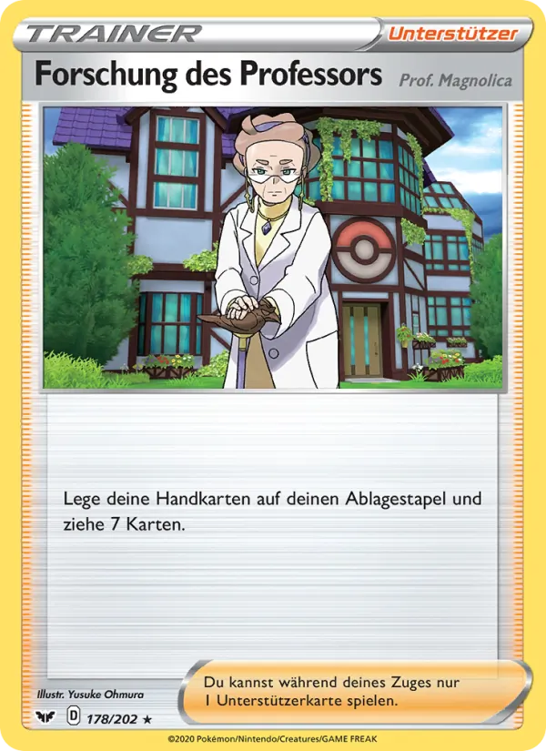 Forschung des Professors (Sword & Shield #178/202)